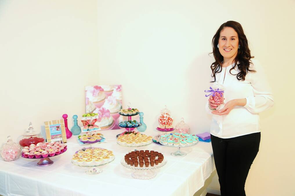 Victoria DiMise and her handmade sweets product to raise money for Suicide Prevention Australia. Picture by Greg Ellis.