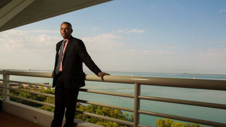 Chief Minister Adam Giles sees royalty gains for NT.  Photo: Glenn Campbell