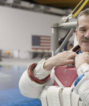 Canadian astronaut Chris Hadfield. Photo: NASA