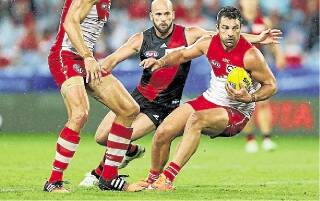 Swans veteran defender Heath Grundy is expected to help counter Richmond on Friday.