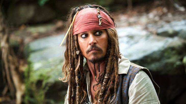 Johnny Depp is reprising his role as Captain Jack Sparrow for the fifth installment in the Pirates of the Caribbean series. Photo: Supplied