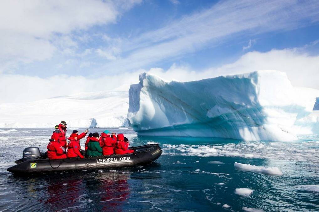Amaze yourself: Zodiac excursions in Antarctica with ScenicTours. Photo: supplied
