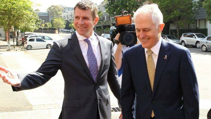 Mike Baird and Malcolm Turnbull  are pushing for party reform. Photo: Anthony Johnson