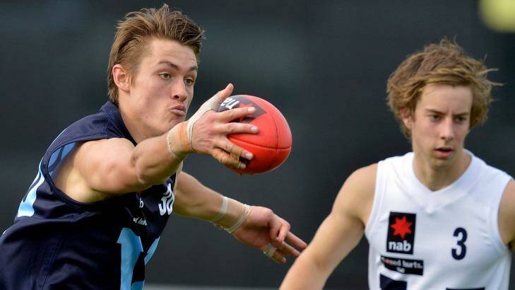 Darcy Moore may get to Collingwood for a bargain price. Photo: Joe Armao
