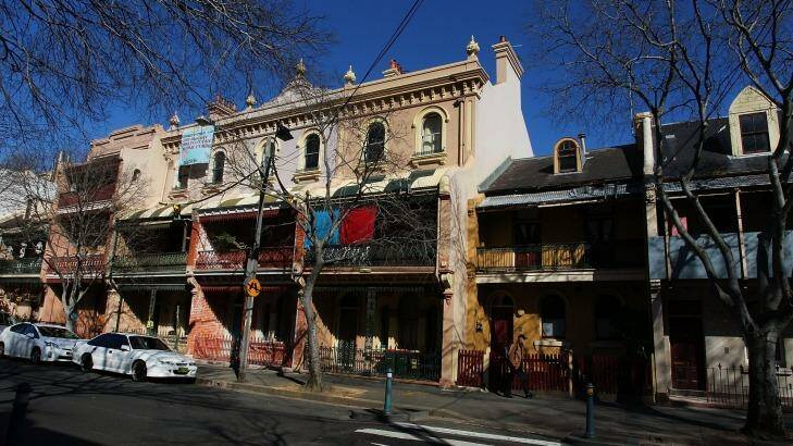 Sell-off: Housing commission property at Millers Point. Photo: Lisa Maree