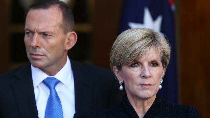 In the poll just 32.6 per cent of voters nominated Malcolm Turnbull as better PM - compared to Tony Abbott's 33.7 per cent and Julie Bishop's 33.8 per cent. Photo: Andrew Meares