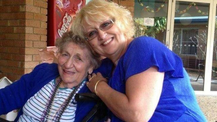 Marie Darragh, 82, with daughter, Charli Matterson-Darragh. Photo: supplied