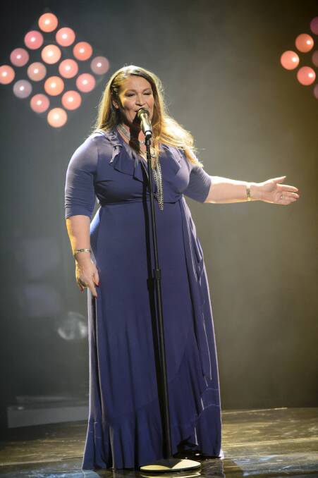 Support sought: Gail Page says she does not want her time on The Voice to be over.