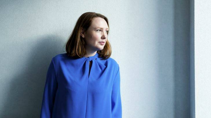 Author Paula Hawkins was close to giving up fiction writing before finding success with The Girl on the Train</I>.  Photo: The New York Times