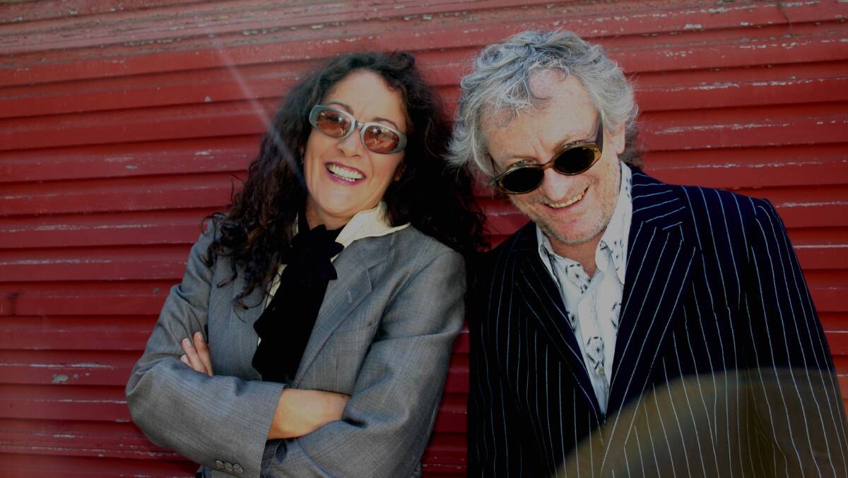 Grace Knight and Bernie Lynch from the Eurogliders. The band will return to the Illawarra in August.