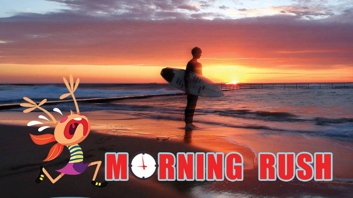 MORNING RUSH: news, weather, traffic, sport and online buzz