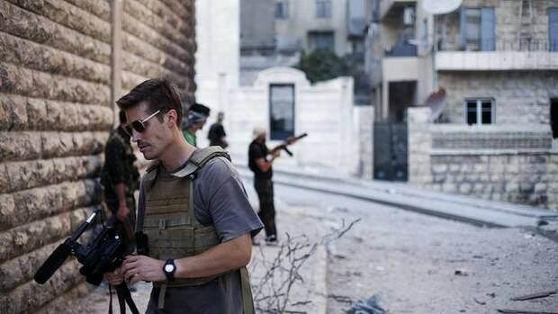 James Foley: reported in the Middle East for five years. Photo: Manu Brabo