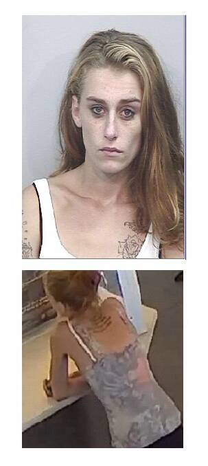 Krystal Begg is wanted over an alleged glassing incident in Wollongong CBD last month. Picture: NSW POLICE
