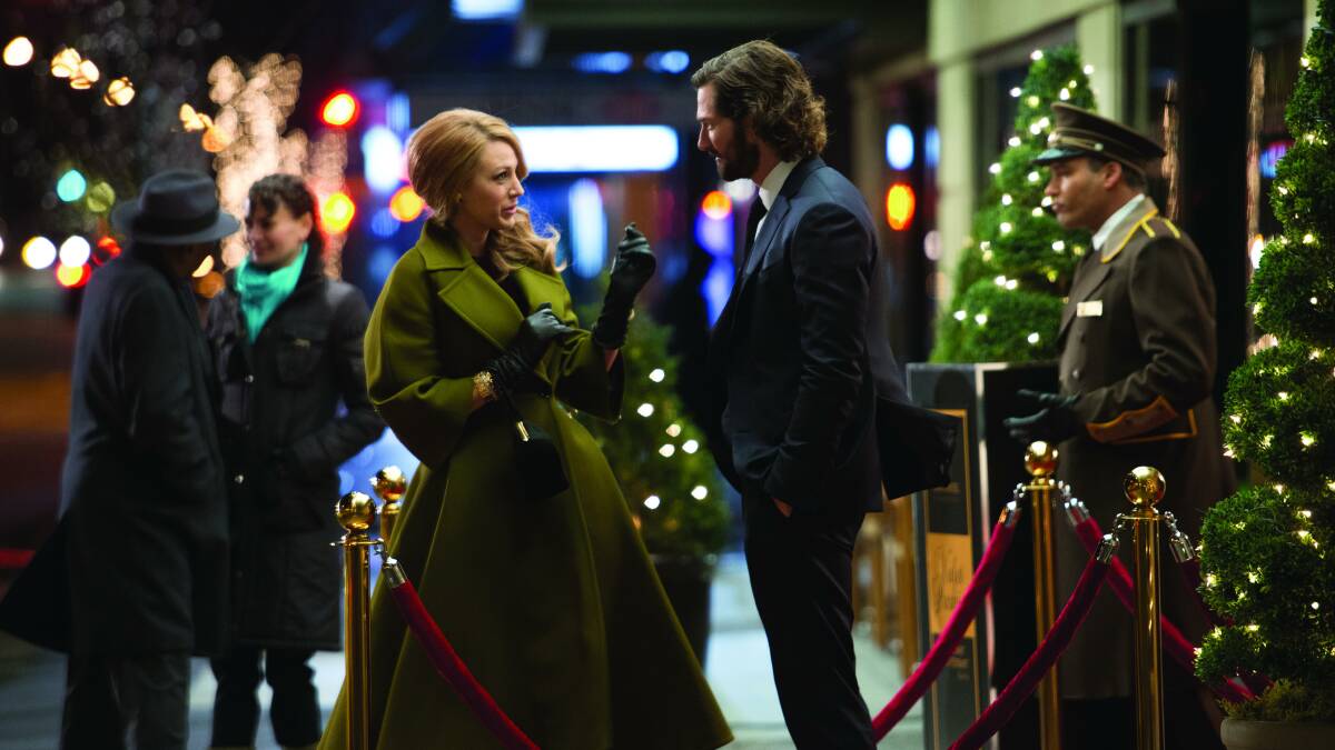 Michiel Huisman and Blake Lively in The Age Of Adaline.