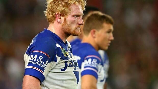 Hard to take: James Graham feels the pain of a grand final loss. Picture: GETTY IMAGES

