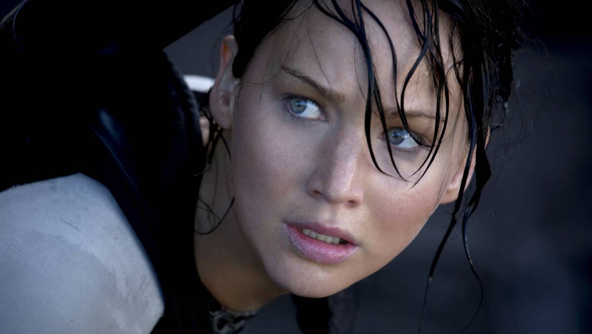 Jennifer Lawrence as Katniss in The Hunger Games: Catching Fire. Picture: ROADSHOW