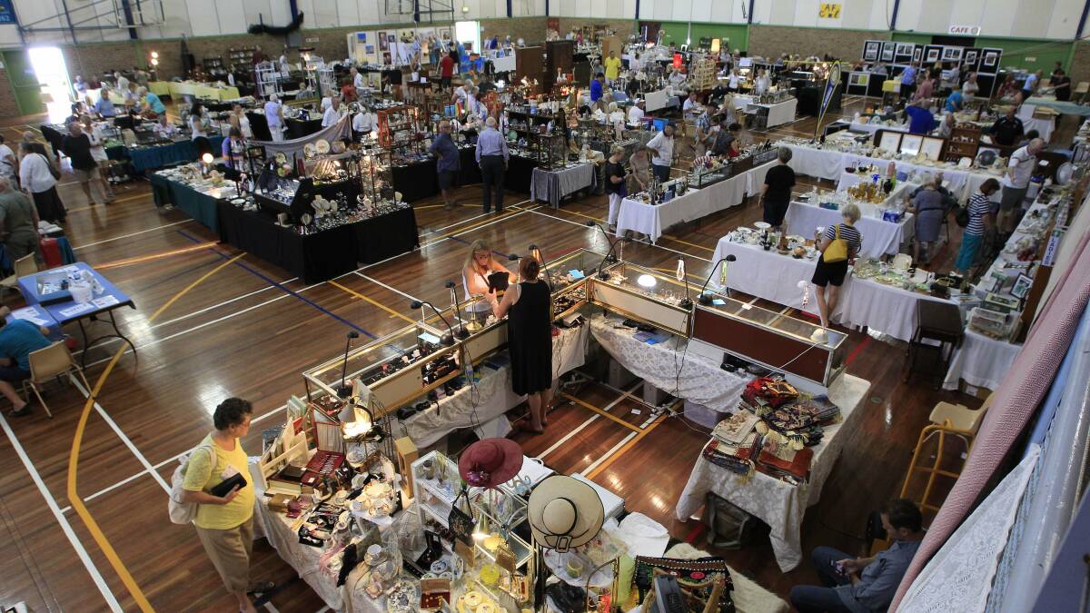 Bargains galore: Collectables and antiques from the annual Antiques, Art and Retro collectables fair. Picture: ANDY ZAKELI