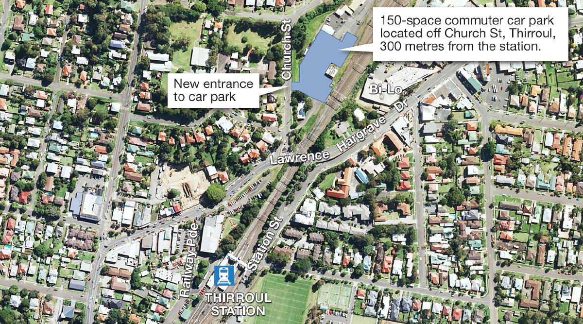 Parking spaces to double for Thirroul commuters