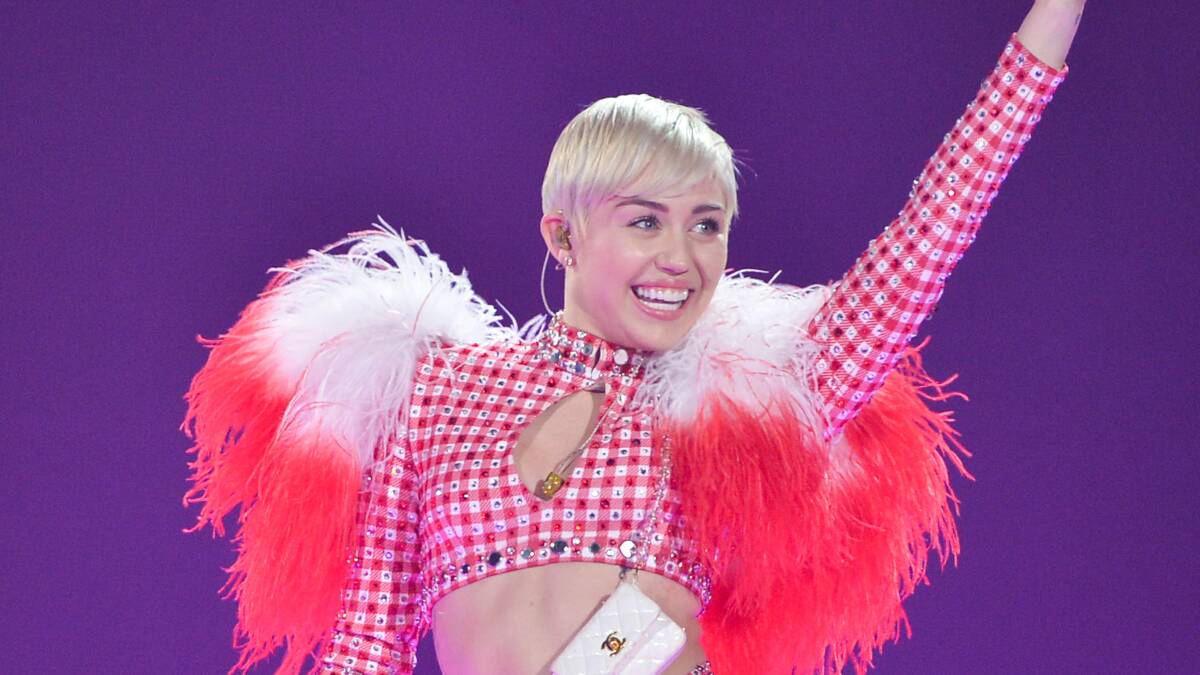 Miley Cyrus in Canada. Picture: GETTY IMAGES