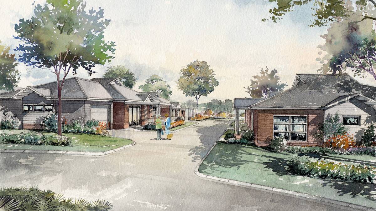 Fresh approach:  The proposed seniors housing development in Kanahooka will have 101 dwellings.