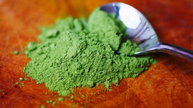 Food of 2015: Matcha green tea powder. Photo: Getty Images