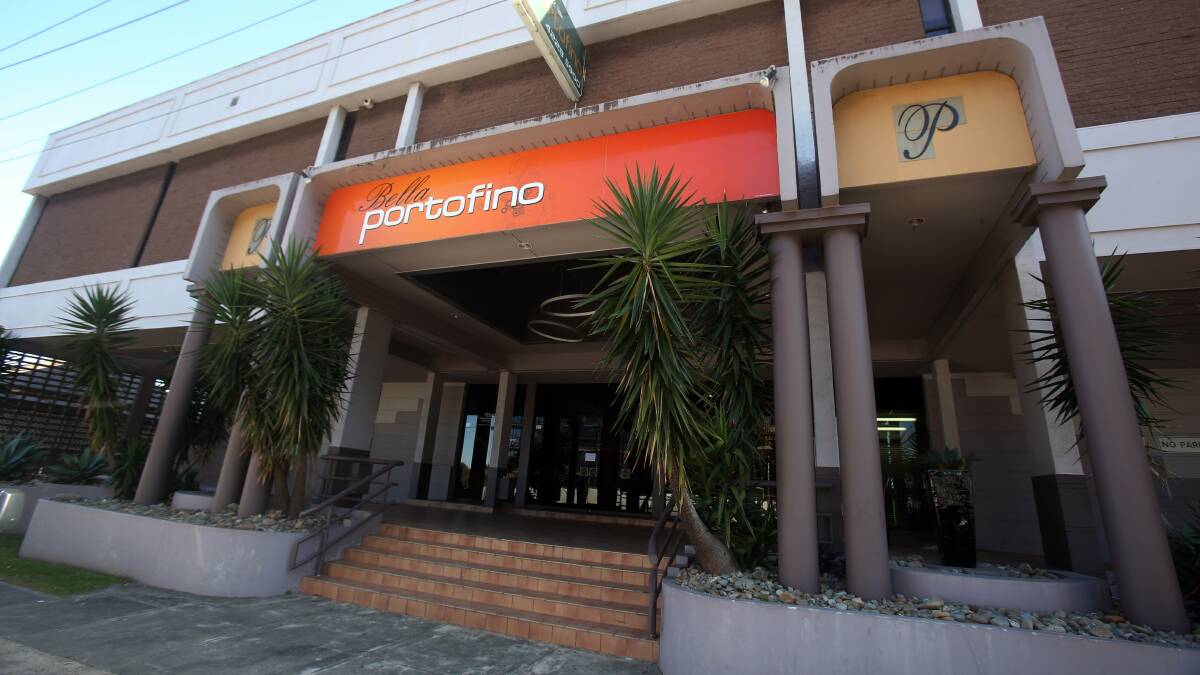 Function centre: The  Bella Portofino building in Atchison Street, Wollongong, where the fundraiser was held.  Picture: ROBERT PEET
