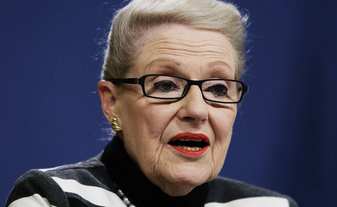 Speaker Bronwyn Bishop has been engulfed in an expenses scandal. Picture: JAMES BRICKWOOD
