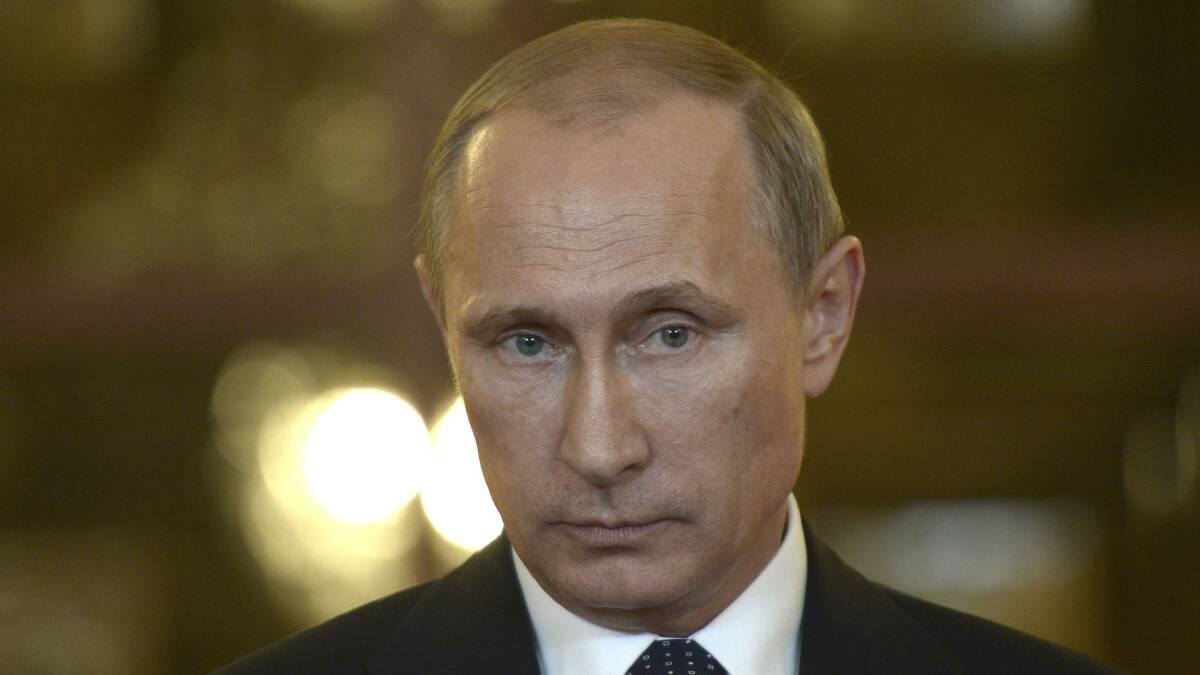 Vladimir Putin. Picture: REUTERS