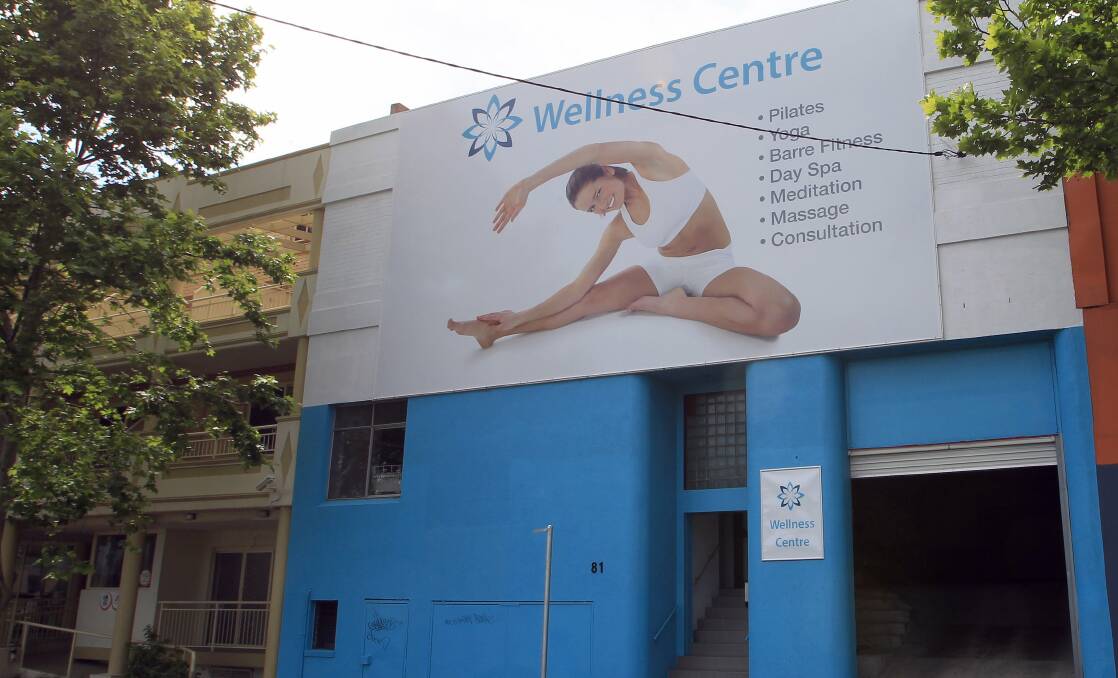 The Wollongong Wellness Centre where "meditation instructor" Robert Jarvis engaged in "inappropriate physical contact" with a client. Picture: ANDY ZAKELI 