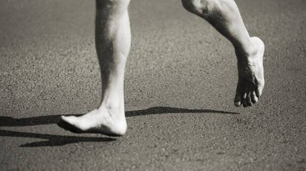 Barefoot running is fraught with risk. Picture: iStock