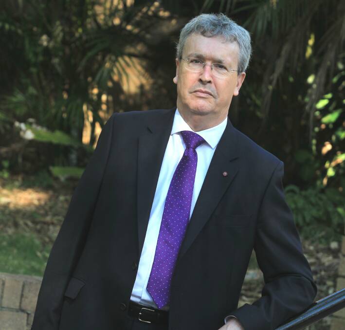 UOW vice-chancellor Paul Wellings. Picture: ORLANDO CHIODO