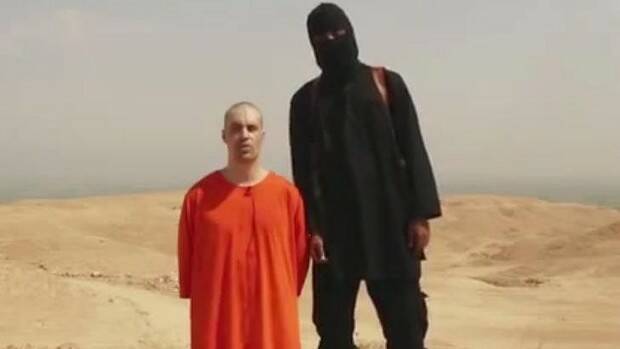 A still from the video of James Foley's execution. Photo: AP
