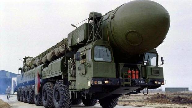 Russia has test-fired a Topol nuclear-capable missile. Picture: Reuters