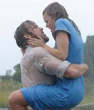 Gosling and McAdams in The Notebook