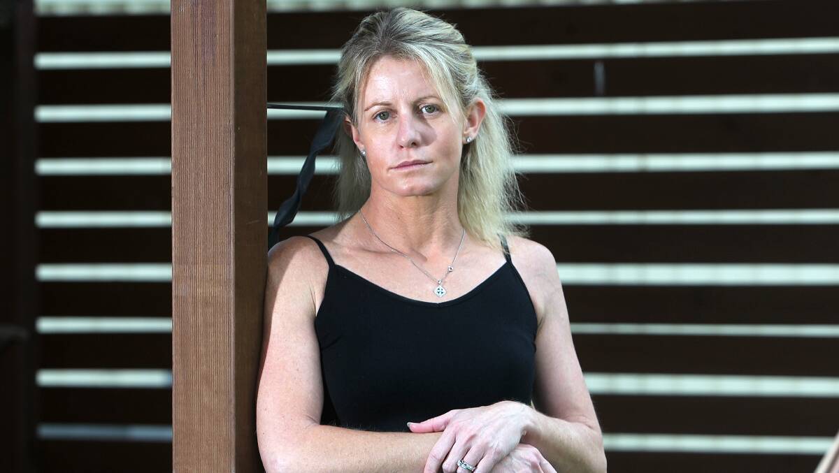 Feeling lost: Kerryn Barnett is set to undergo a major surgery for severe gastroparesis, but her health insurance does not cover the gastric pacemaker she needs. Picture: GREG TOTMAN