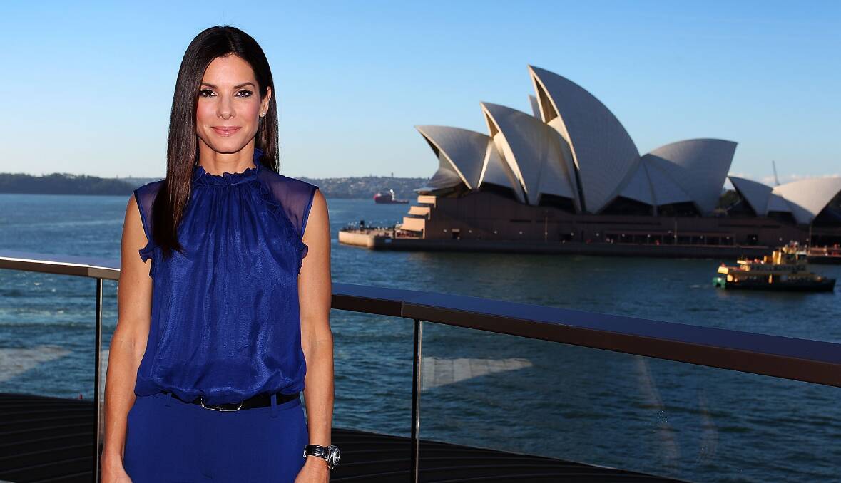 Sandra Bullock in Sydney in 2013. Picture: GETTY IMAGES