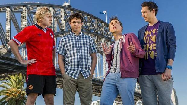 The foursome take on Australia in the second movie outing for the hit TV show. Photo: Supplied