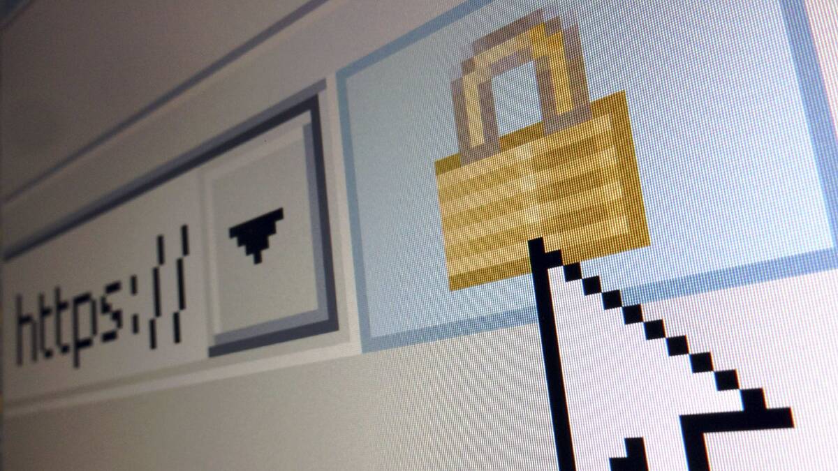 Heartbleed allowed the golden padlock used on many sites to essentially be picked by hackers. Picture: REUTERS