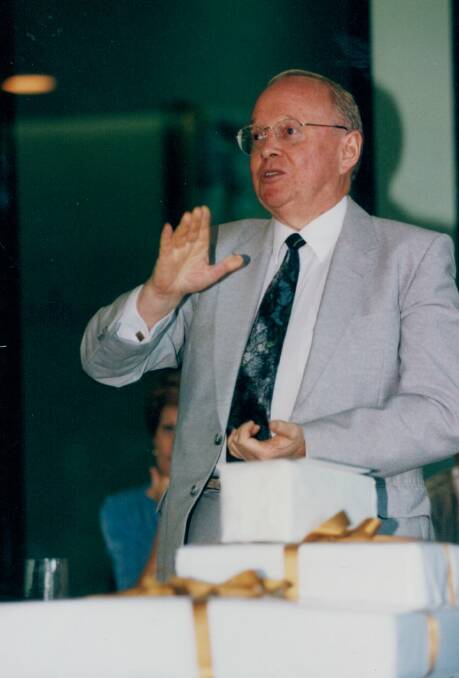 Sadly missed: Dudley Jackson, Emeritus Professor and former head (1983-1990) of the Department of Economics at the University of Wollongong.