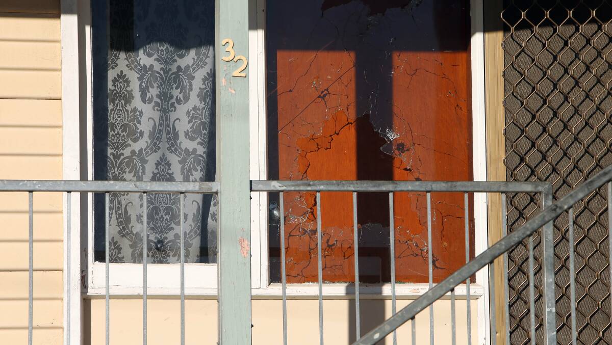 Four people were home when shots were fired into a Koonawarra house on Thursday. Picture: KIRK GILMOUR