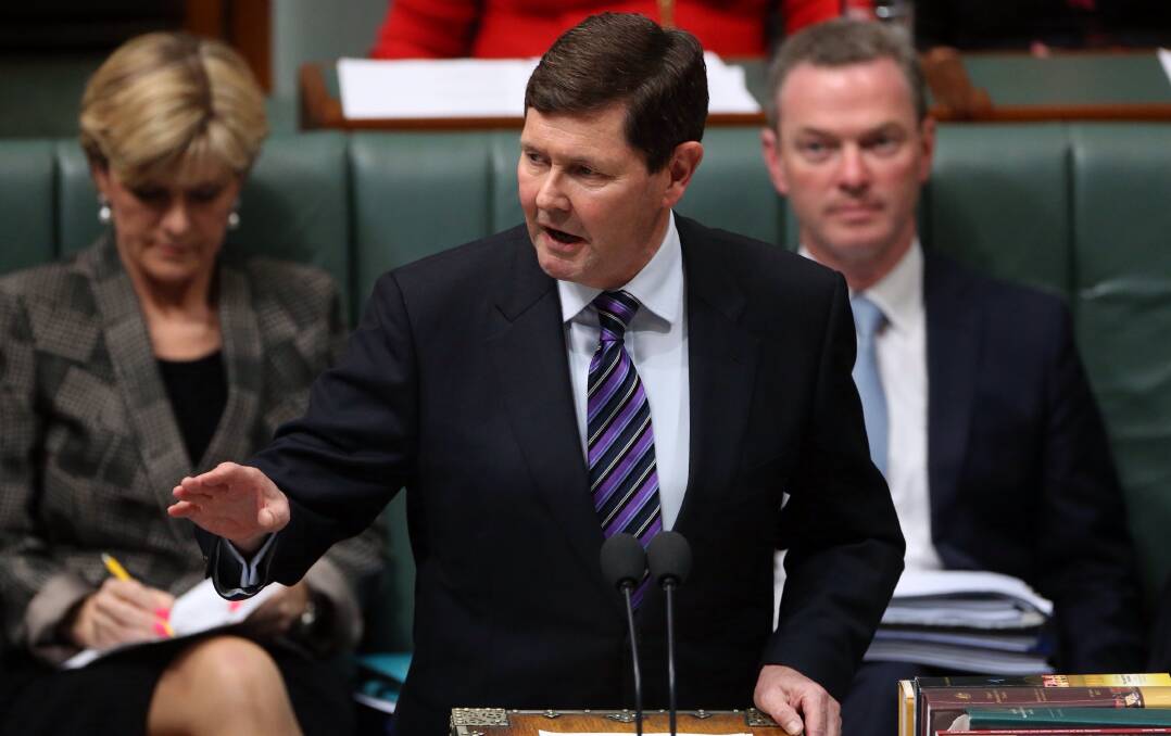 Social Services Minister Kevin Andrews. Picture: ANDREW MEARES