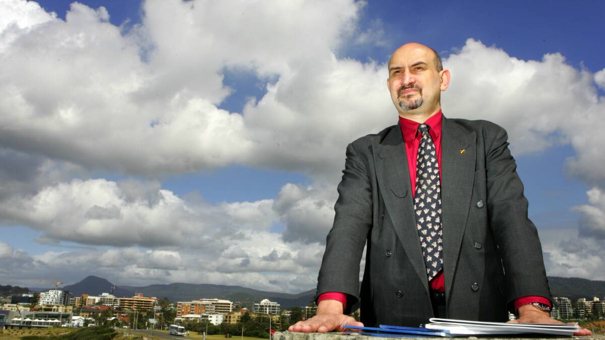 Wollongong councillor David Brown