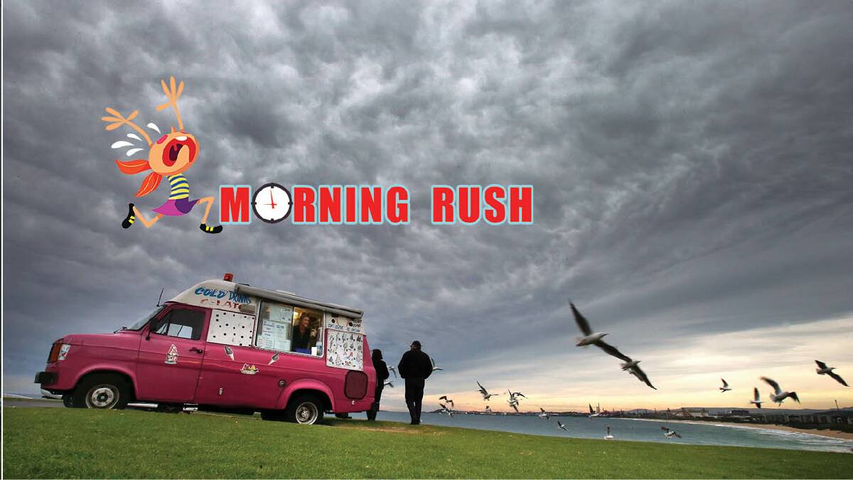 MORNING RUSH: news, weather, celeb goss, traffic & online buzz