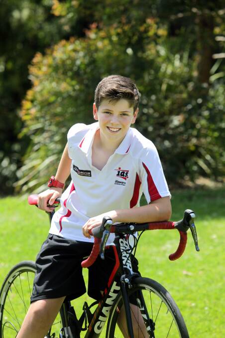 IAS cyclist Luke Britten