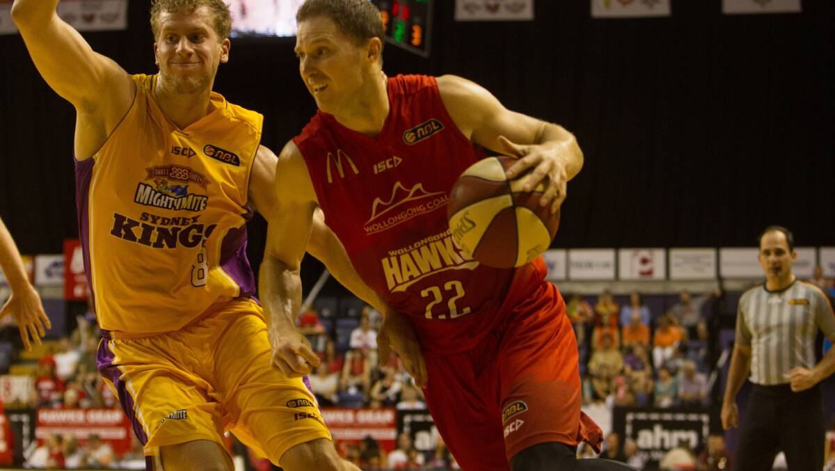Hawks forward Tim Coenraad is ready for Sunday's road clash with the Sydney Kings.
