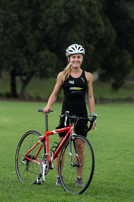 IAS triathlete Phoebe Callow