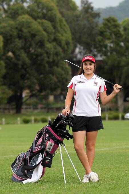 IAS golfer Danielle Vasquez
