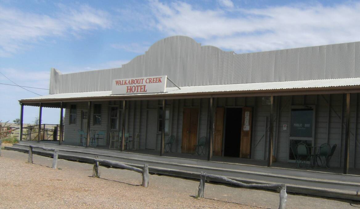 Frank and Debbie Wust have bought The Walkabout Creek Hotel at McKinlay, which was made famous in the movie Crocodile Dundee.