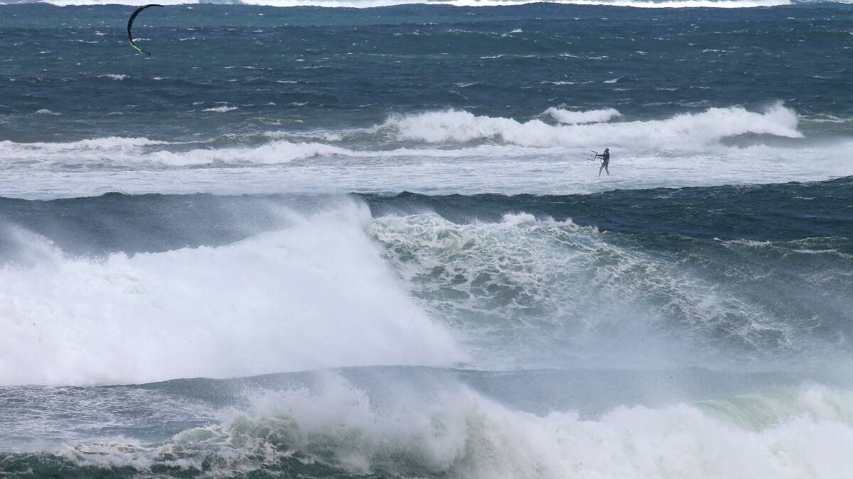 Strong wind warnings have been issued for the Illawarra and the region's coastal waters.
