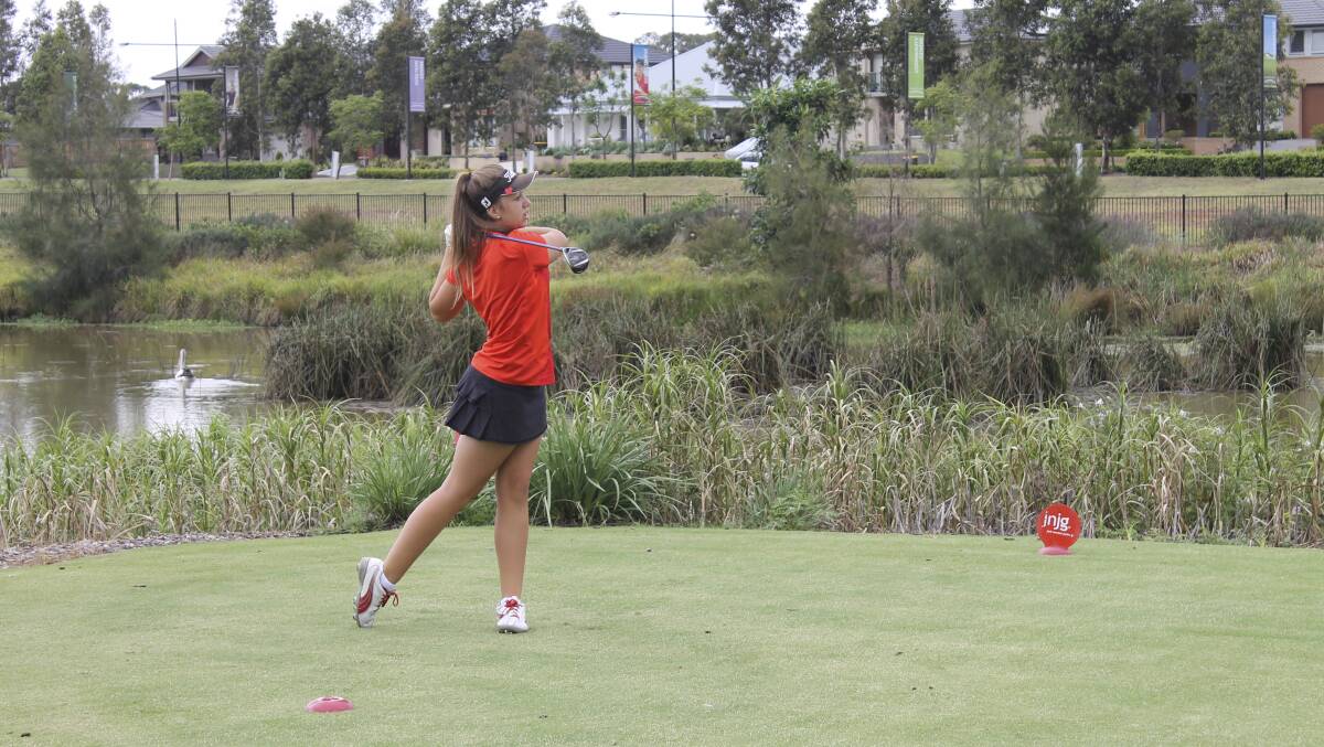 Flinders golfer Stefanie Hall is looking forward to playing in the Subaru State Championships being played at Wollongong and The Links Shell Cove golf courses from July 1 to 4. 